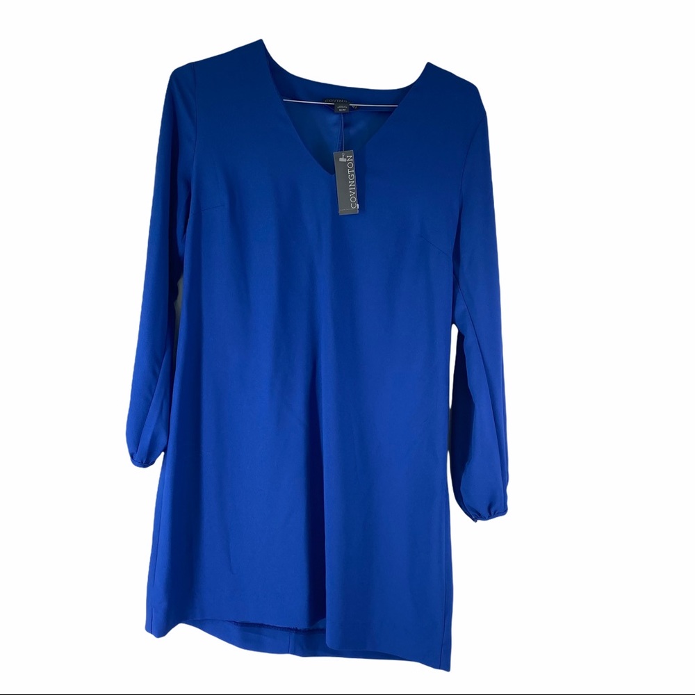Covington blue dress size M NWT